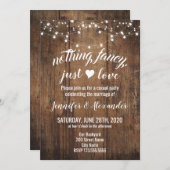 ふたりだけの結婚式のお知らせ (正面/裏面)