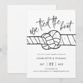 ふたりの結婚をあなたにご報告します。 案内状 (正面/裏面)