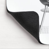 ふた付きの黒いケトルバーベキュー マウスパッド (コーナー)