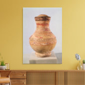 ふた付き胡壺 キャンバスプリント (インサイチュ (リビング))