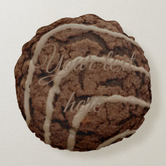 ふだるい丸いケーキ枕 ラウンドクッション