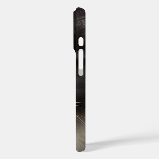 ふっおもしろい怒ふわ黒ペルシャ猫顔 Case-Mate iPhoneケース (裏面 / 左)