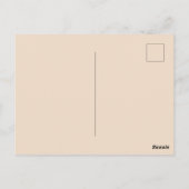 ふっくらした茶色のオーストラリアワンバット、誕生日ポストカード ポストカード (裏面)