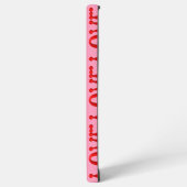 ふっくらとした赤い愛 SAMSUNG GALAXYケース (左側面)