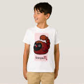ふっくら鳥の蠍座 Tシャツ (正面フル)
