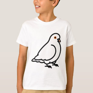 ふっくら鳩 Tシャツ