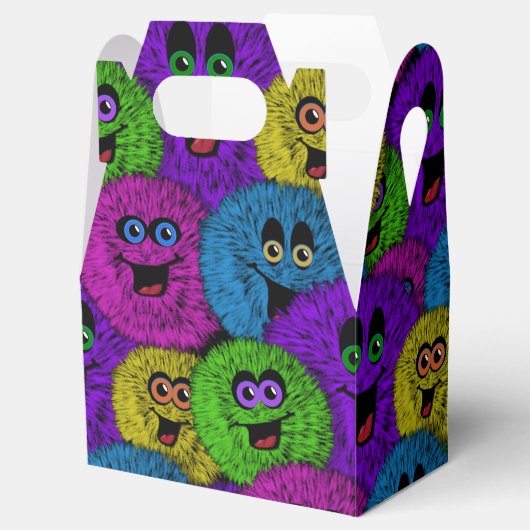 ふっつフレンドリーき可愛い生き物切り妻お願い フェイバーボックス (オープン)