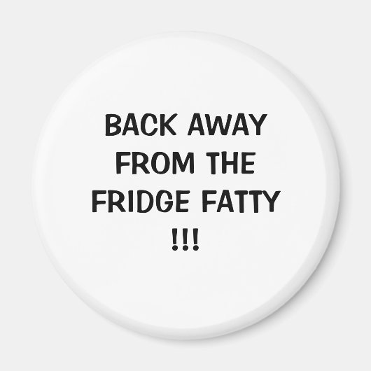 ふとっちょから後ろに!!! マグネット (正面)