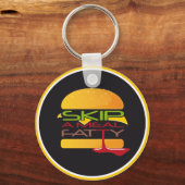 ふとっちょのキーチェーンを抜く キーホルダー (正面)