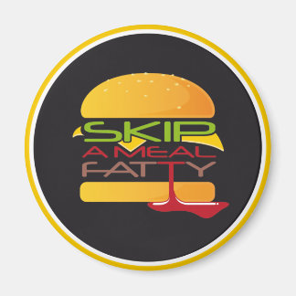 ふとっちょの冷蔵庫用マグネットをスキップ マグネット