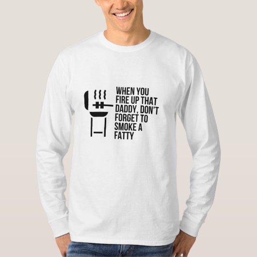 ふとっちょを吸う Tシャツ (正面)