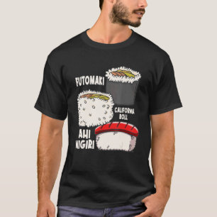 ふとまきカリフ転がレニアあひ握り寿司 Tシャツ