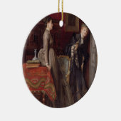 ふと耳にされて(パネルの油) セラミックオーナメント (右)