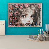 ふらふらと輝く夢：無実のポートレート ポスター