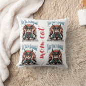 ふらふらふら私はかわいいお装飾用クッションおもしろい- Cute クッション (ブランケット)