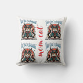 ふらふらふら私はかわいいお装飾用クッションおもしろい- Cute クッション (正面)