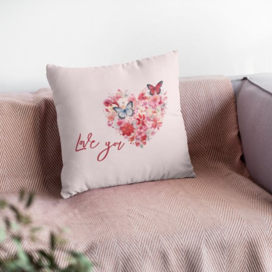 ふらふら愛 |バレンタインデー クッション
