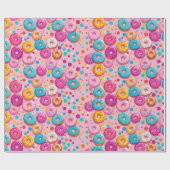 ふりかけドライツドーナツラッピング紙 ラッピングペーパー (フラット)