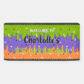 ふりかけ及びハロウィーンアイスクリーム 横断幕 (横)