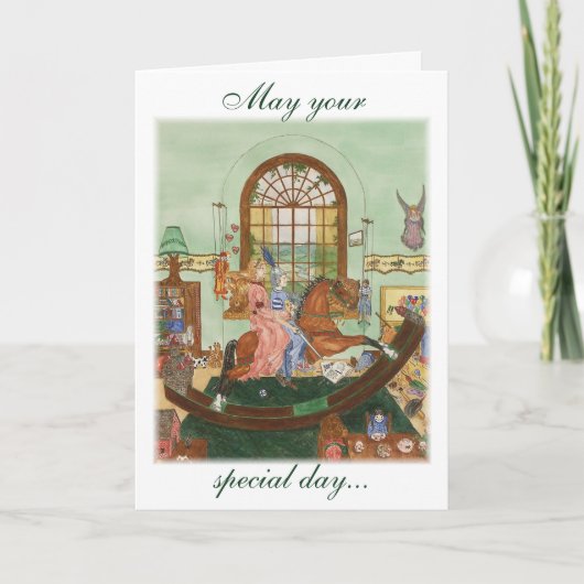 「ふりを楽しむ時間」 カード (正面)