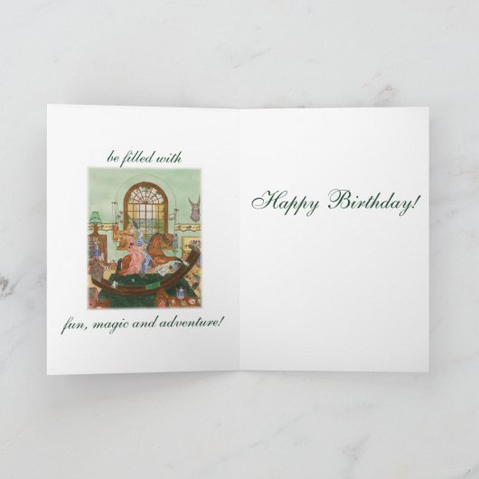 「ふりを楽しむ時間」 カード (内部)