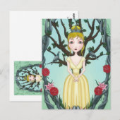 「ふるえ木とふるえ木」 ポストカード (正面/裏面)