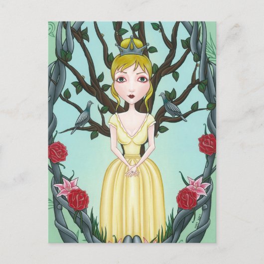 「ふるえ木とふるえ木」 ポストカード (正面)