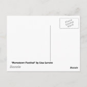 ふるさとフェスティバルポストカード ポストカード (裏面)