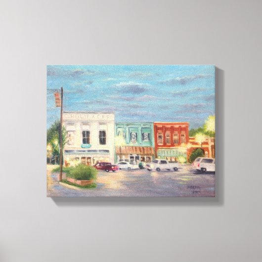 ふるさとライトショー キャンバスプリント (正面)