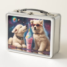 ふわっクールとした子犬の惑星ミルクシェイク