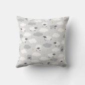 ふわふわした羊 クッション (裏面)