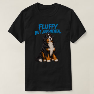 ふわふわだけど皮肉屋なバーニーズ・マウンテン・ドッグ Tシャツ