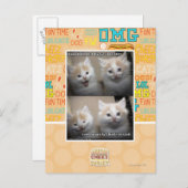 ふわふわだった ポストカード (正面/裏面)