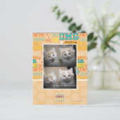 ふわふわだった ポストカード (スタンド正面)