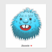 ふわふわで可愛いビニールシール シール (シート)