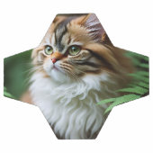 「ふわふわと可愛い子どもたち – ぽちゃぽちゃのペルシャ猫» サッカーボール (フラット)