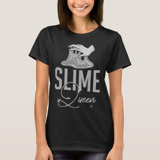 ふわふわなメーカーマシンキサを作るスライム玩具 Tシャツ (正面)
