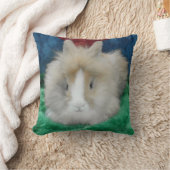 ふわふわなライオンヘッドペットバニーラビット装飾用クッション クッション (ブランケット)