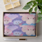 ふわふわのスマイル雲 薄葉紙 (ギフト)