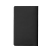 ふわふわのデジタル描灰色リス登山ダウン ラージMoleskineノートブック (裏面)