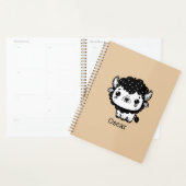 ふわふわのバイソン赤ちゃん - かわいい農場の動物アート プランナー手帳 (ディスプレー)