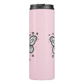 ふわふわのバッファローベビー-かわいいズファームアニマル タンブラー (裏面)