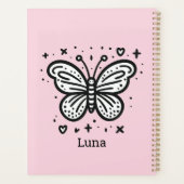 ふわふわのバッファローベビー-かわいいズファームアニマル プランナー手帳 (裏面)