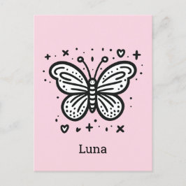 ふわふわのバッファローベビー-かわいいズファームアニマル ポストカード