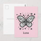 ふわふわのバッファローベビー-かわいいズファームアニマル ポストカード (正面/裏面)