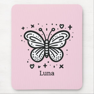 ふわふわのバッファローベビー-かわいいズファームアニマル マウスパッド