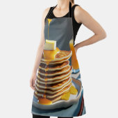 ふわふわのパンケーキのおいしい朝食 エプロン (インサイチュ)