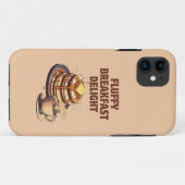 ふわふわのパンケーキブレックファースト Case-Mate iPhoneケース (裏面(横))