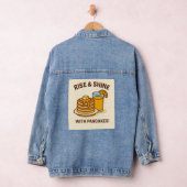 ふわふわのパンケーキ&フレッシュオレンジジュース – 朝食B デニムジャケット (ハンガー)