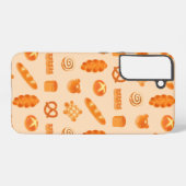 ふわふわのパンベーカリーかわいいバラエティ焼いたグッズ SAMSUNG GALAXYケース (裏面横)